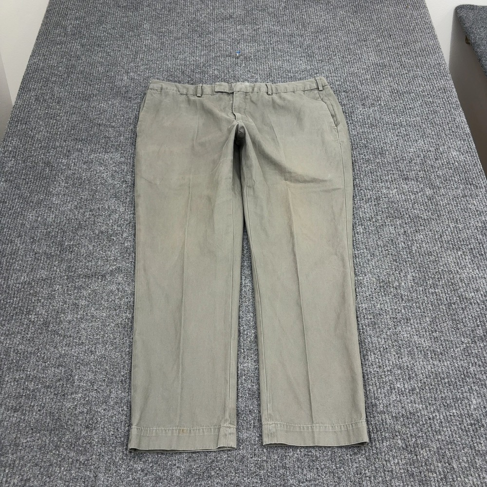 Polo Ralph Lauren Pants Mens 38x30 Khaki Cotton Slim Fit Chinos Casual Preppy
